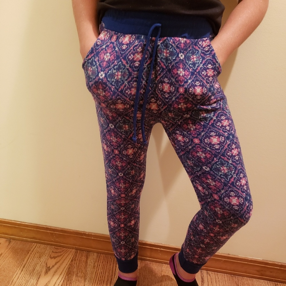 Blue joggers